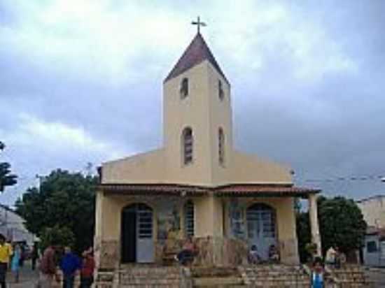 IGREJA MATRIZ - CENTRO DA CIDADE, POR ALIOMAR SANTOS - PRESIDENTE JNIO QUADROS - BA