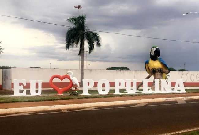 MONUMENTO DA CIDADE, POR LUIZ DONIZETII LUCATTI - POPULINA - SP