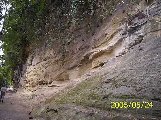 PORTO FELIZ-SP-PAREDO NO CAMINHO DA GRUTA-FOTO:LUZIACRUZFRATA - PORTO FELIZ - SP