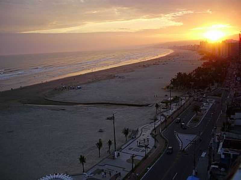 PRAIA GRANDE-SP-PR DO SOL-FOTO:CINTIA CHRISTINA BASTOS - PRAIA GRANDE - SP