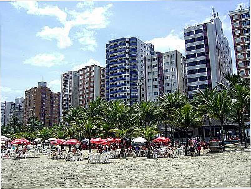 PRAIA GRANDE-SP-PRAIA DA VILA GUILHERMINA-FOTO:ALAN AZEVEDO  - PRAIA GRANDE - SP
