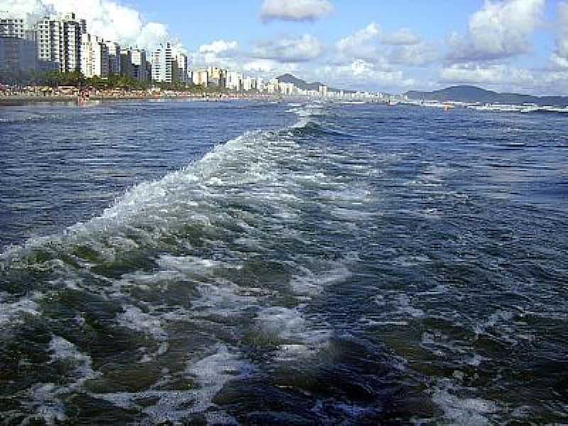 PRAIA GRANDE-SP-VISTA DA ORLA DA PRAIA GRANDE-FOTO:ALAN AZEVEDO - PRAIA GRANDE - SP