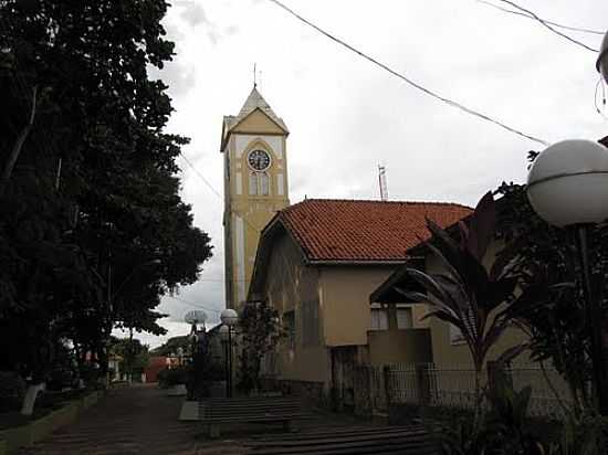 IGREJA MATRIZ DE SANTA CECLIA EM PRESIDENTE ALVES-SP-FOTO:WILSON ALCARAS - PRESIDENTE ALVES - SP