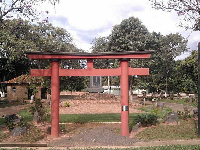 PROMISSO-SP-PORTAL DO CENTENRIO DA MIGRAO JAPONESA-FOTO:PRNO - PROMISSO - SP