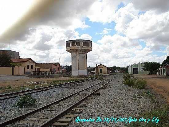 ESTAO FERROVIRIA DE QUEIMADASBA-FOTO:AINSTEIN EDY - QUEIMADAS - BA