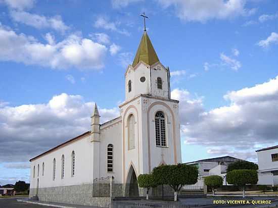 IGREJA DA MATRIZ DE STO ANTONIO DE PDUA POR VICENTE A QUEIROZ - QUEIMADAS - BA