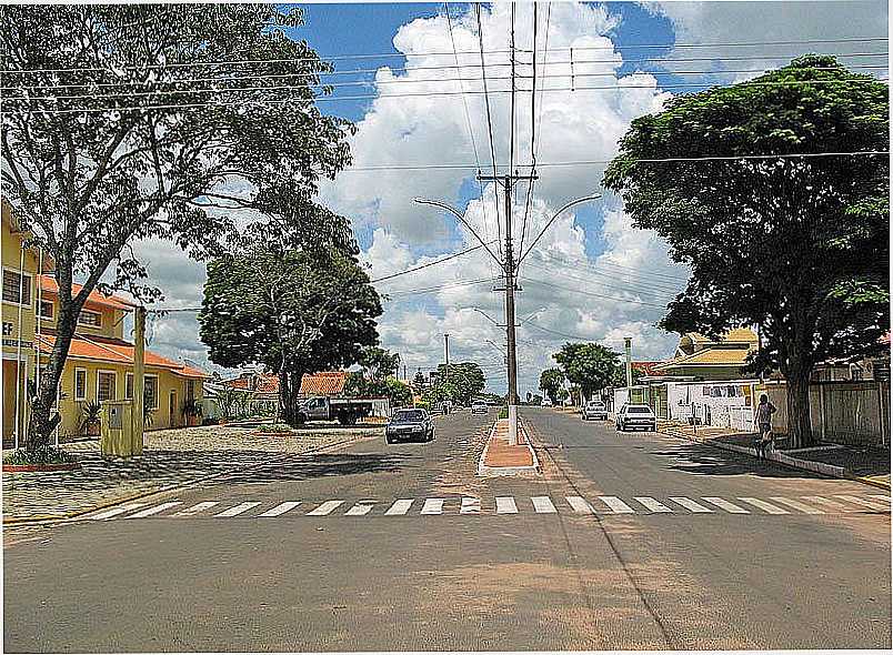 QUINTANA-SP-AVENIDA NA ENTRADA DA CIDADE-FOTO:EDUARDO DANTAS  - QUINTANA - SP