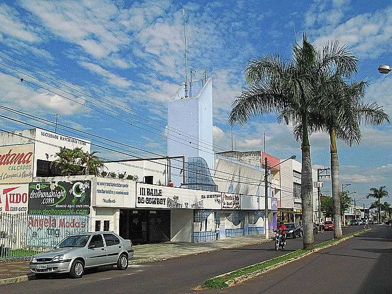 RANCHARIA-SP-AVENIDA CENTRAL-FOTO:EDUARDO DANTAS - RANCHARIA - SP