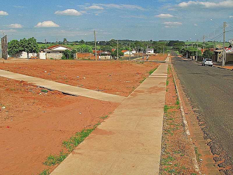 RANCHARIA-SP-GRANDE AVENIDA DA CIDADE-FOTO:EDUARDO DANTAS - RANCHARIA - SP