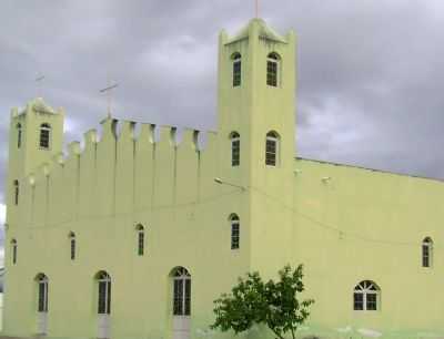 NOVA IGREJA MATRIZ DE SO JOO BATISTA DO TRIUNFO DE QUIJINGUE, POR CLBIO DE MONTE CRUZEIRO - QUIJINGUE - BA