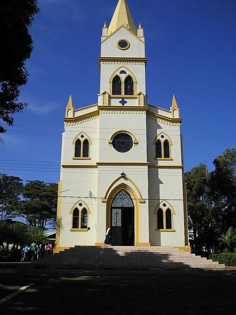 RESTINGA-SP-ANTIGA IGREJA DE N.SRA.APARECIDA-FOTO:ANTONIO P. MANSANO - RESTINGA - SP