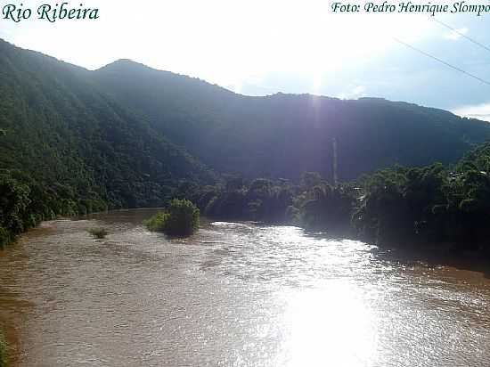 RIBEIRA-SP-RIO RIBEIRA-FOTO:PEDRO HENRIQUE SLOMP - RIBEIRA - SP