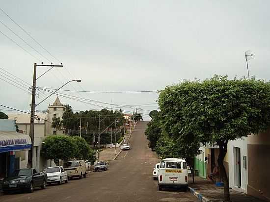 RUA EM RIBEIRO DOS NDIOS-FOTO:ARAUJO.LCARLOS - RIBEIRO DOS NDIOS - SP