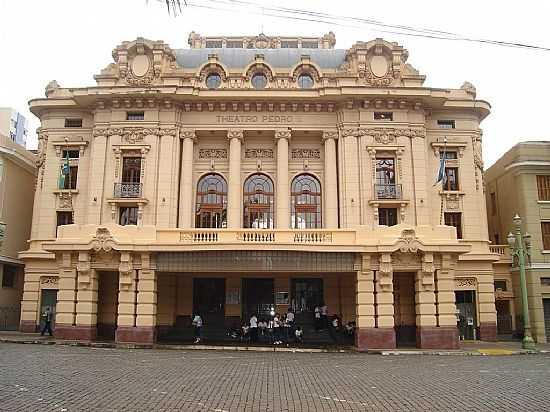 RIBEIRO PRETO-SP-TEATRO PEDRO II NA PRAA XV-FOTO:ANTONIO DE ANDRADE - RIBEIRO PRETO - SP