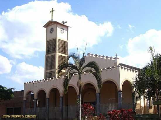 IGREJA MATRIZ DE SO LUIZ GONZAGA-FOTO:VICENTE A. QUEIROZ - RINCO - SP