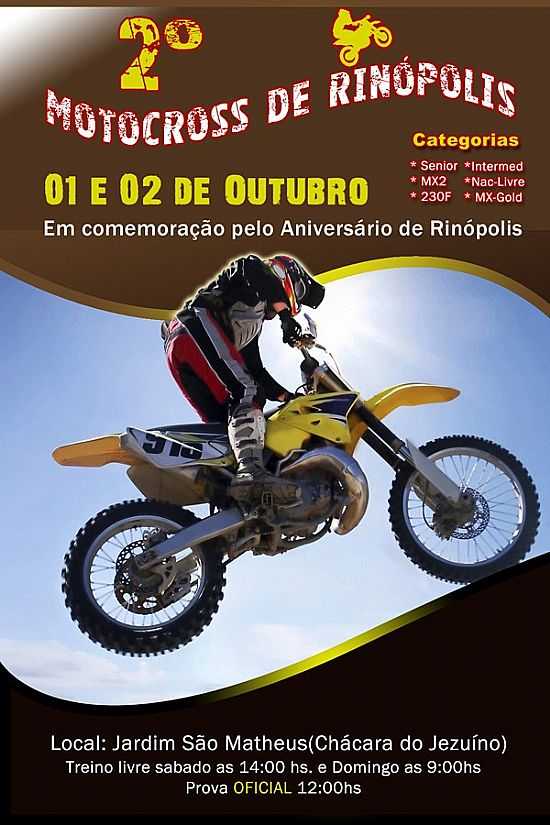 2 MOTOCROSS DE RINPOLIS - RINPOLIS - SP