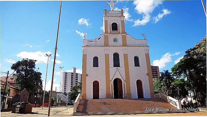 RIO DAS PEDRAS-SP-IGREJA MATRIZ DA PARQUIA DO SENHOR BOM JESUS-FOTO:JOS WILSON FRANCISCHINELLI - RIO DAS PEDRAS - SP