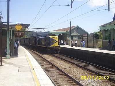 ESTAO FERROVIRIA
 FOTO BRUNO ROLLO - RIO GRANDE DA SERRA - SP