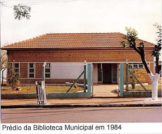 BIBLIOTECA DE RUBICEA, POR MARCOS - RUBICEA - SP