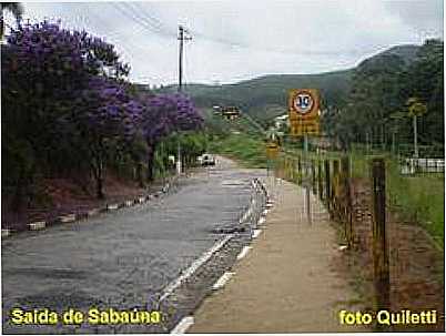 SADA DA CIDADE-FOTO:JOSE CARLOS CHILETTI  - SABANA - SP