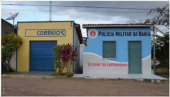 RAFAEL JAMBEIRO-BA-CORREIOS E POLCIA MILITAR-FOTO:HERLANIO EVANGELISTA - RAFAEL JAMBEIRO - BA