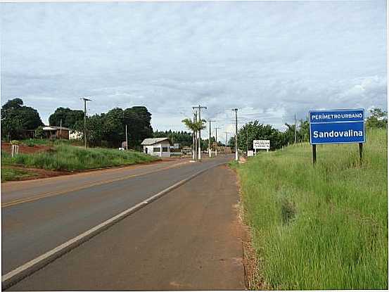 ENTRADA DE SANDOVALINA, POR LUCAS - SANDOVALINA - SP