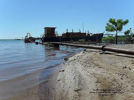 SANTA CLARA DOESTE-SP-PORTO DE AREIA-FOTO:CLARINDO - SANTA CLARA D'OESTE - SP