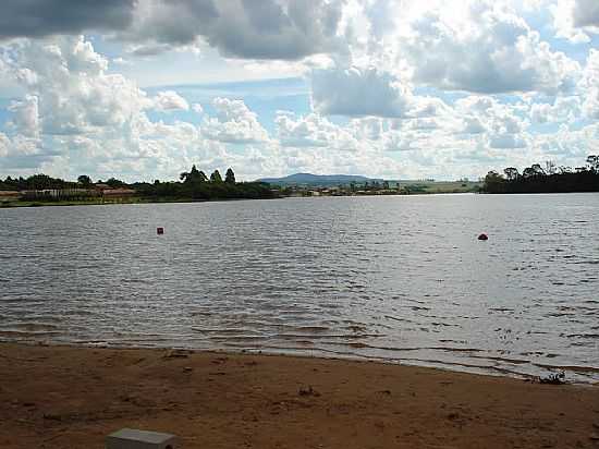 SANTA CRUZ DA CONCEIO-SP-LAGO E PRAIA DE GUA DOCE-FOTO:EDSON REIS  - SANTA CRUZ DA CONCEIO - SP