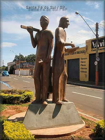 MONUMENTO - SANTA F DO SUL - SP