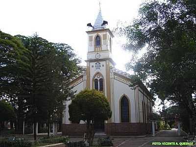 IGREJA MATRIZ-FOTO:VICENTE A. QUEIROZ  - SANTA LCIA - SP