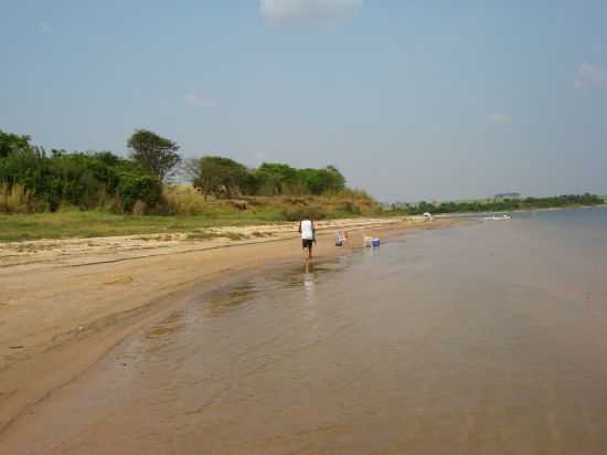 AS PRAIAS A BEIRA DA REPRESA, POR ANTONIO P SILVA - SANTA MARIA DA SERRA - SP