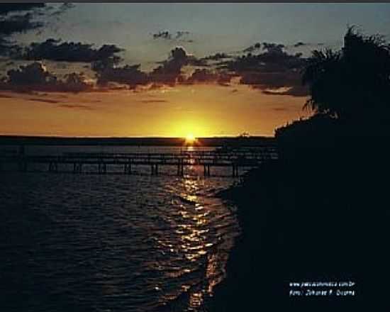 SANTA MARIA DA SERRA-SP-PR DO SOL NA REPRESA DO RIO PIRACICABA - SANTA MARIA DA SERRA - SP