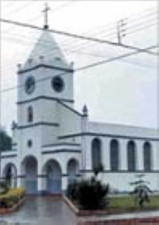 IGREJA MATRIZ-FOTO:LPSLPS - SANTA MERCEDES - SP