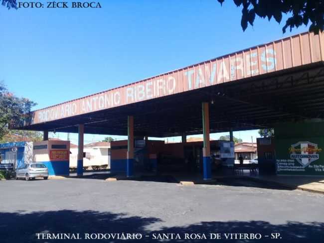 TERMINAL RODOVIRIO, POR ZCK BROCA - SANTA ROSA DE VITERBO - SP