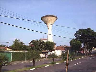 CAIXA DGUA-AVENIDA-FOTO:VALDIROV CHATOVISK  - SANTA TERESINHA DE PIRACICABA - SP