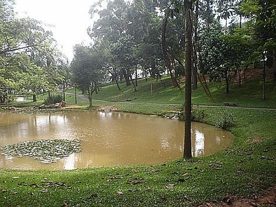 SANTO ANDR-SP-LAGO NO PARQUE REGIONAL DA CRIANA-FOTO:ANDRELH87 - SANTO ANDR - SP