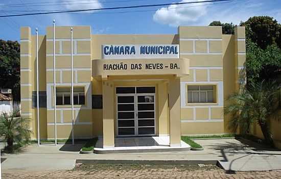 CMARA MUNICIPAL DE RIACHO DAS NEVES-BA-FOTO:WILTON CASSIANO DOS  - RIACHO DAS NEVES - BA