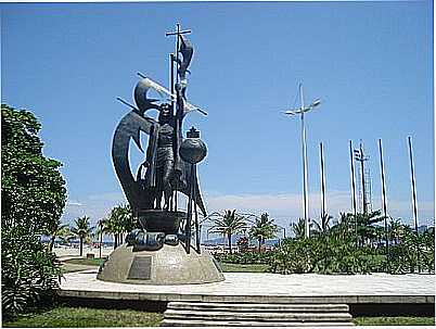 MONUMENTO AO DESCOBRIMENTO DO BRASIL  - SANTOS - SP