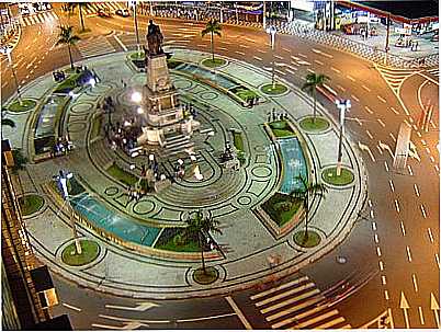 PRAA DA INDEPENDNCIA, POR SRGIO LOMBARDI - SANTOS - SP