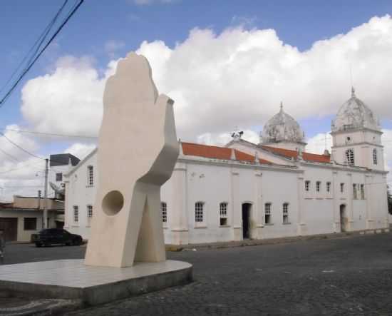 IGREJA MATRIZ - FUNDO, POR NELMA SANTIAGO - RIACHO DO JACUPE - BA