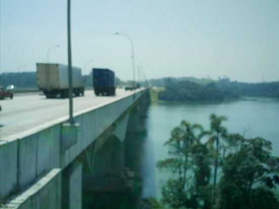 PONTE RODOANEL, SOBRE A REPRESA BILLINGS, POR ANTONIO CCERO DA SILVA(GUIA) - SO BERNARDO DO CAMPO - SP