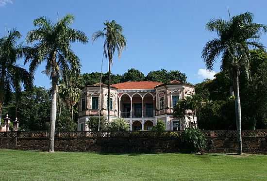 SO CARLOS-SP-CASA SEDE DA FAZENDA SANTA MARIA-FOTO:PATYPECEGUINIVIANA - SO CARLOS - SP