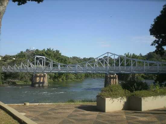 PONTE METLICA RESTAURADA, POR VALDIR FERREIRA - SO JOS DO RIO PARDO - SP