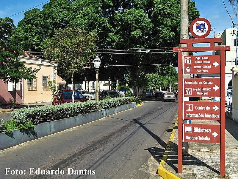 SO PEDRO-SP-ENTRADA DA CIDADE-FOTO:EDUARDO DANTAS - SO PEDRO - SP