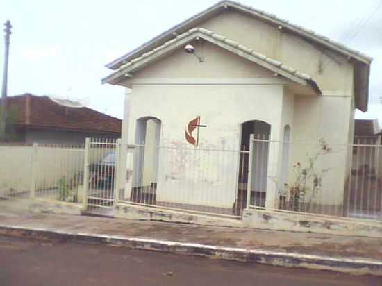 IGREJA METODISTA, POR JORGE WAGNER DE C. FREITAS - SO PEDRO DO TURVO - SP