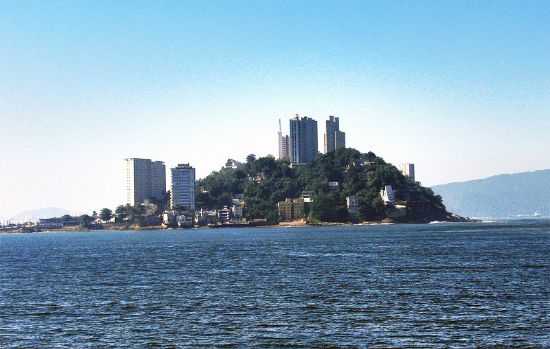 ILHA PORCHAT, POR VALMIREZ - SO VICENTE - SP