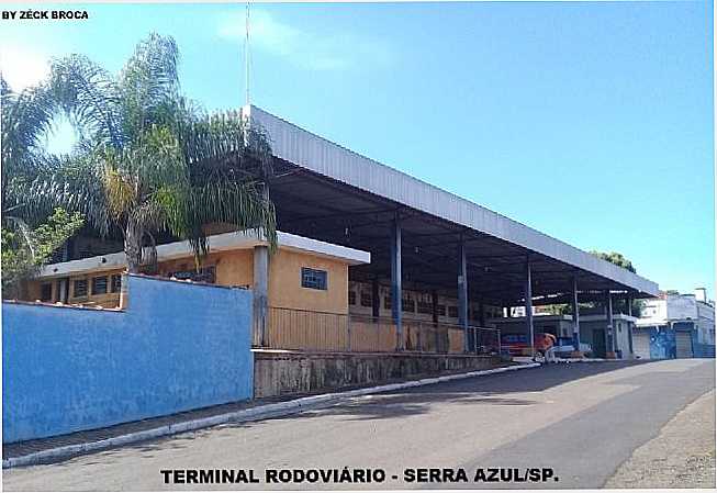 TERMINAL RODOVIRIO - SERRA AZUL/SP., POR ZCK BROCA - SERRA AZUL - SP