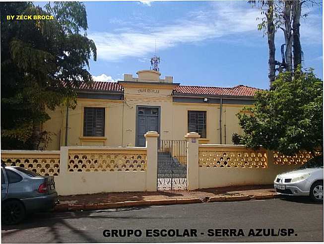 GRUPO ESCOLAR - SERRA AZUL/SP., POR ZCK BROCA - SERRA AZUL - SP
