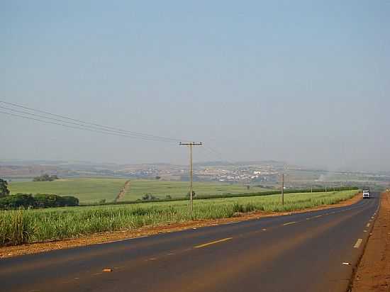 SERRANA-SP-CIDADE VISTA DA VICINAL MRIO TITTOTO-FOTO:ALEXANDRE BONACINI - SERRANA - SP