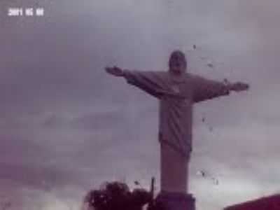 CRISTO NO TREVO DE TAGUA, POR DIEGO LOPES MACEDO - TAGUA - SP